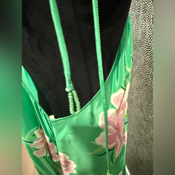 Farm Rio Green Floral Vibing Maxi Dress - Picture 8 of 10